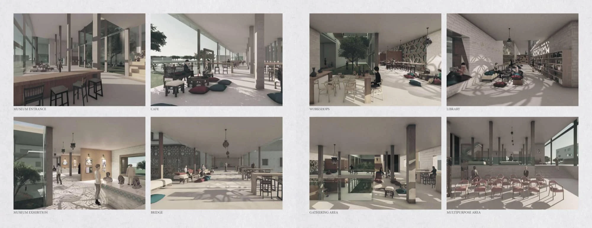 建筑作品集参考 Mai Tarek Saleh-建筑曲奇-archcookie